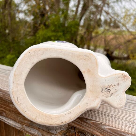 Vintage White Elpa Alcobaca Collectible Ceramic Cat Figurines - Picture 6 of 9